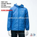 Men sports jacket with waterproof and softshell fabric